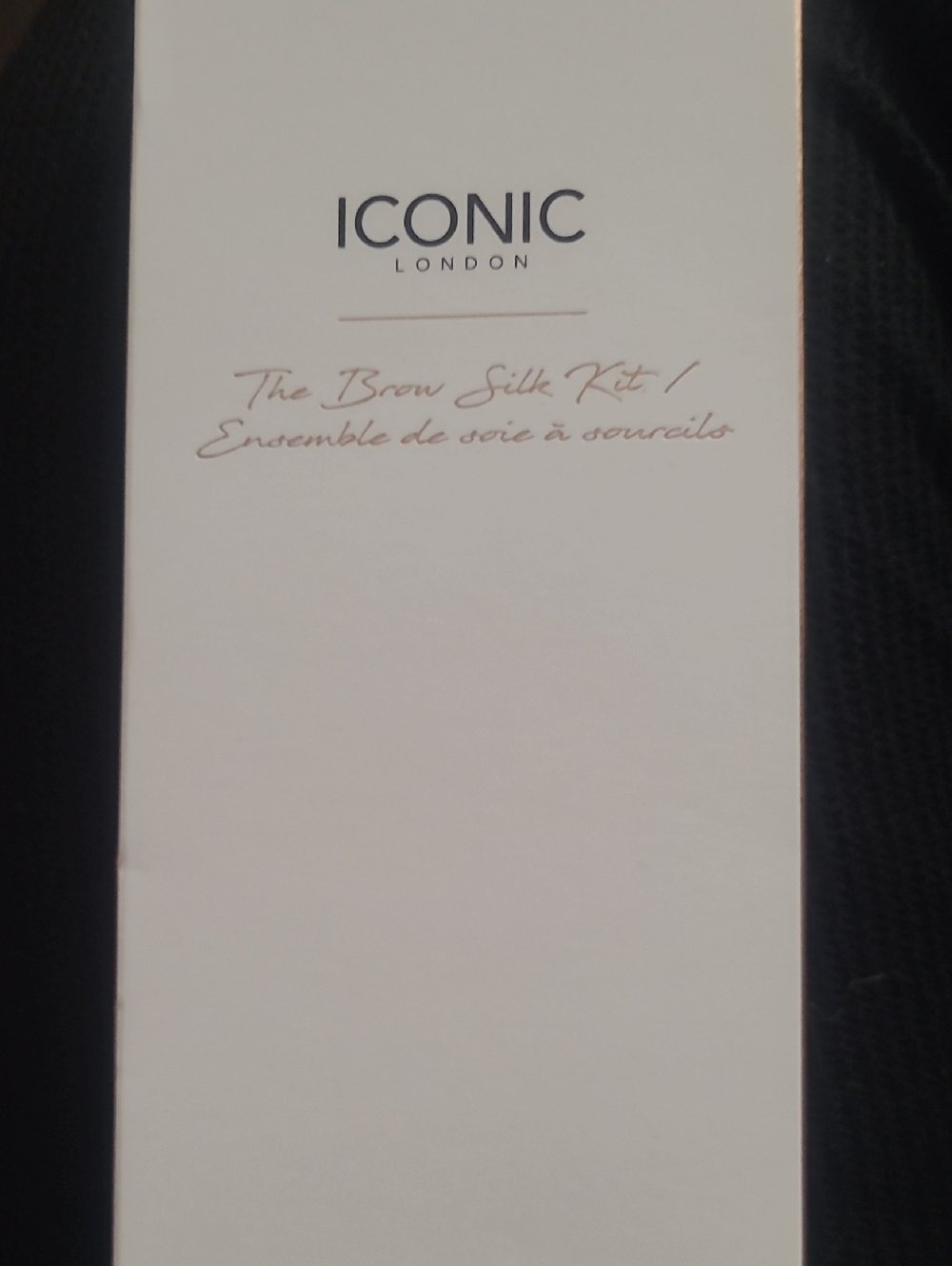 ICONIC London Brow Silk Kit - White and Rose Gold Accents
